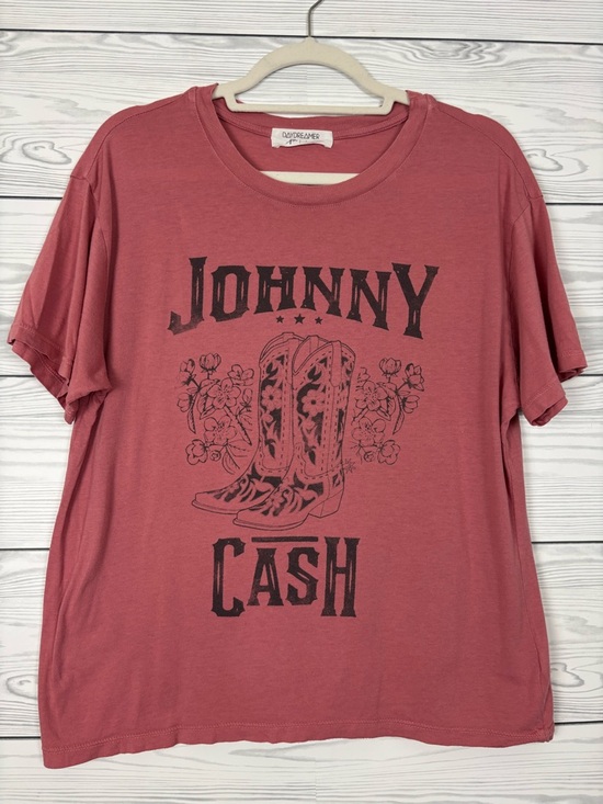 Daydreamer Tops - Daydreamer X Free People Johnny Cash Graphic Print T-Shirt Small